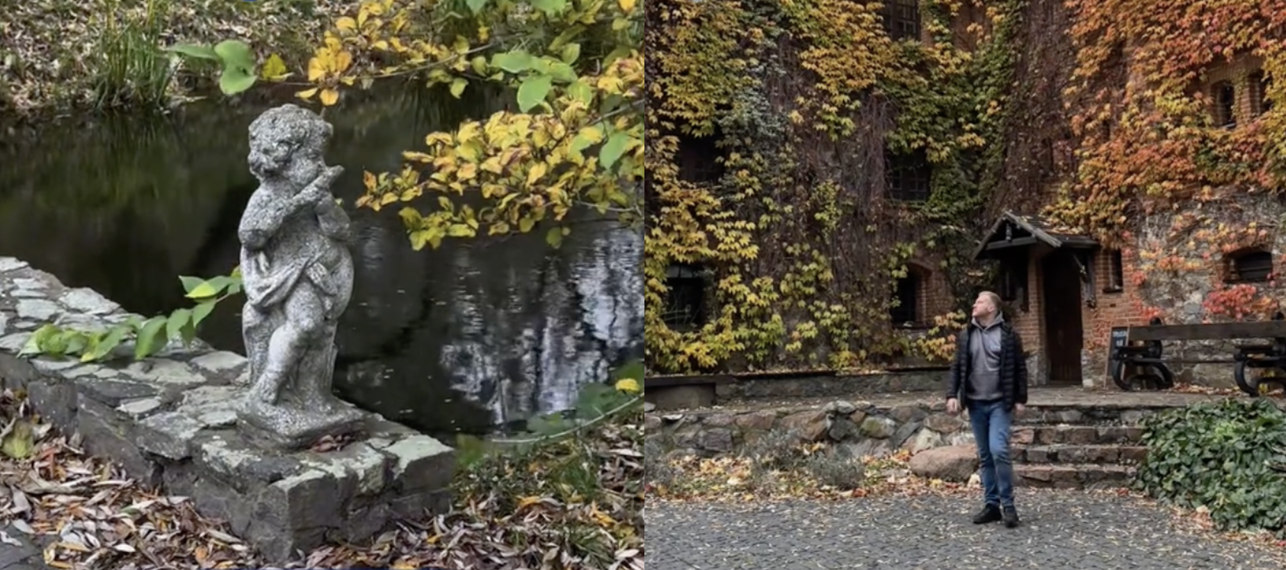 Украинка показала секретное место под Киевом, где расположен замок (видео)