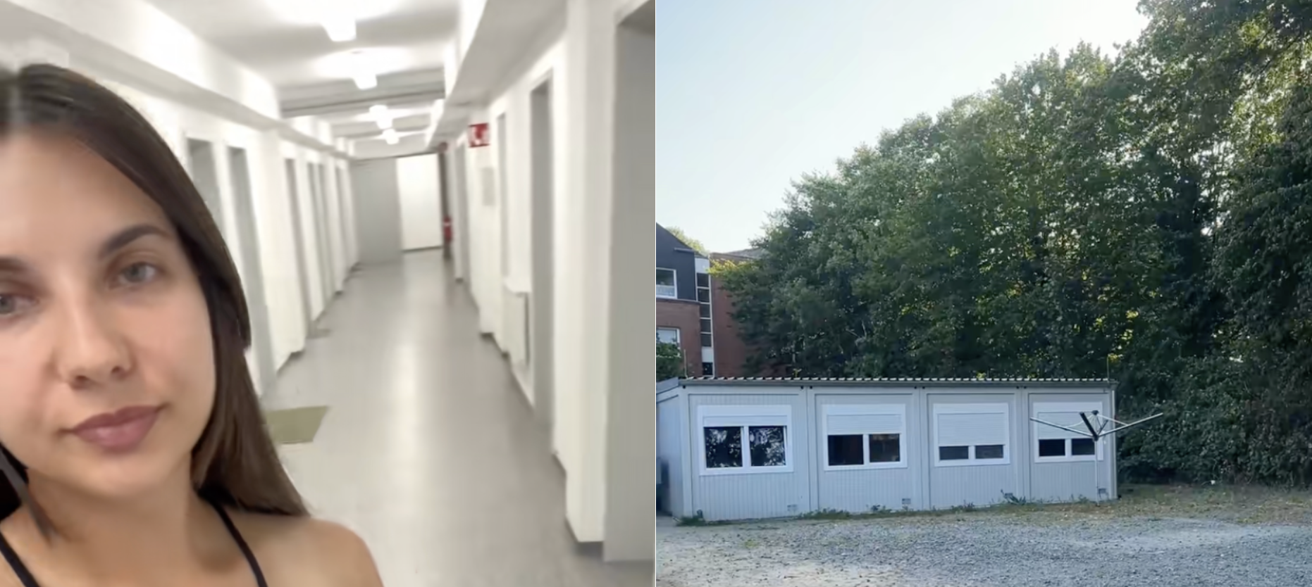 "Сбылся самый большой страх": украинка показала, куда селят беженцев в Германии (видео)