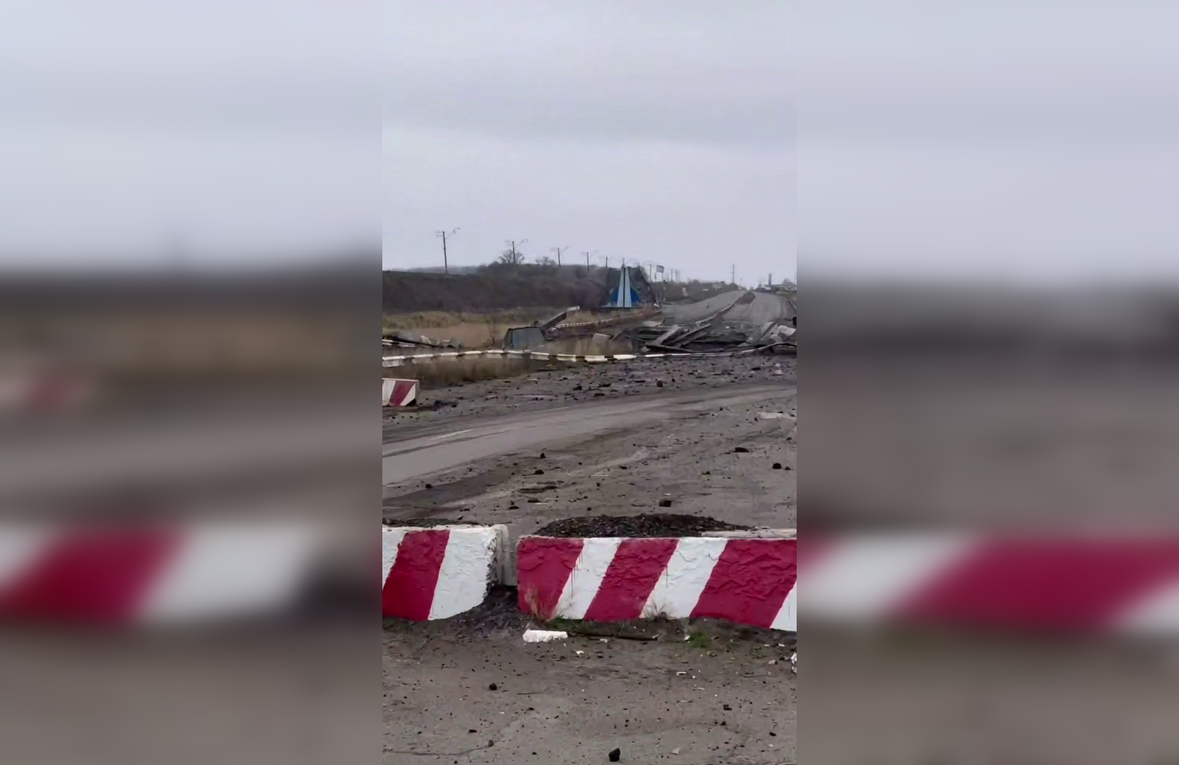 РФ разбила КАБами блокпост на границе Донецкой и Днепропетровской областей: волонтер показал последствия (видео)