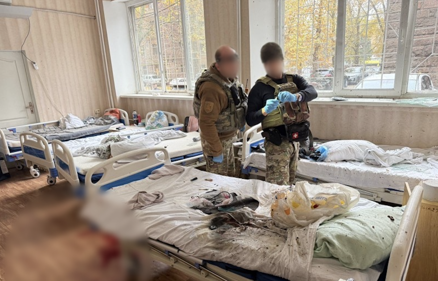 В Запорожье прогремел взрыв в больнице: в палате взорвался боеприпас, — полиция