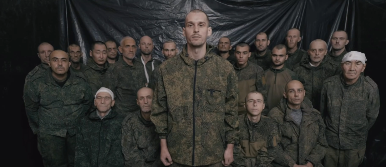 "Азовцы" взяли в плен 21 российского оккупанта (видео)