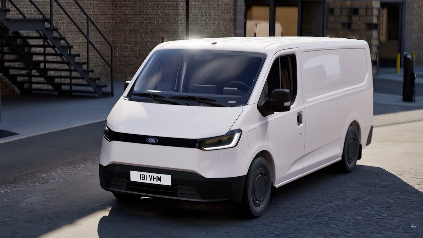 Поповнення в сімействі: презентовано новий електромобіль Ford Transit (відео)