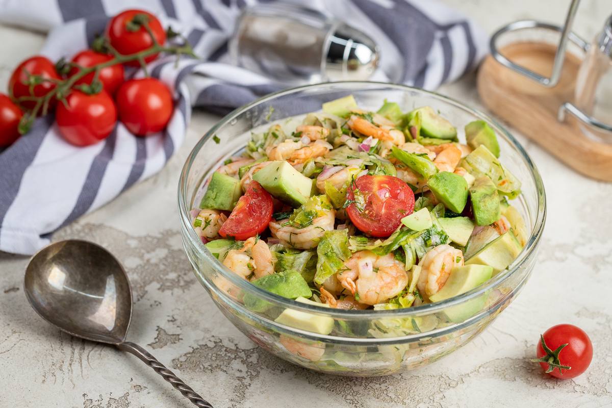 Греческий салат с креветками, пошаговый рецепт с фото от автора Марина МАРмеладИНКА