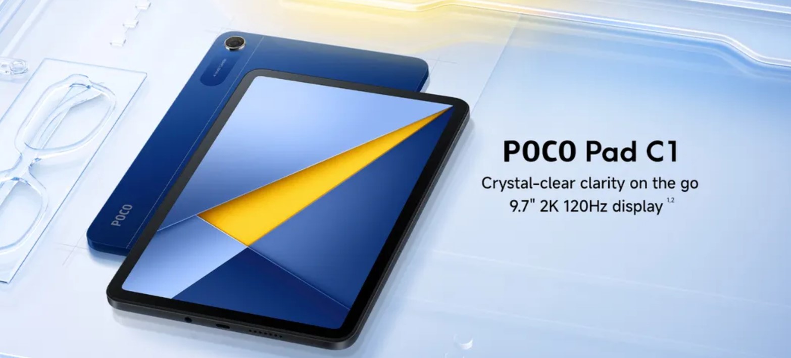 Xiaomi випустила бюджетний планшет Poco Pad C1 з екраном 9,7 дюйма (фото)