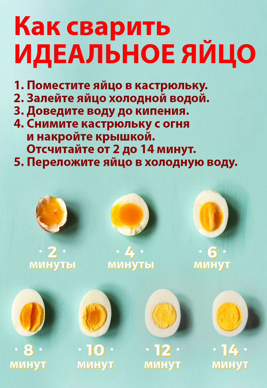 Как приготовить яйца всмятку: простой рецепт с секретом