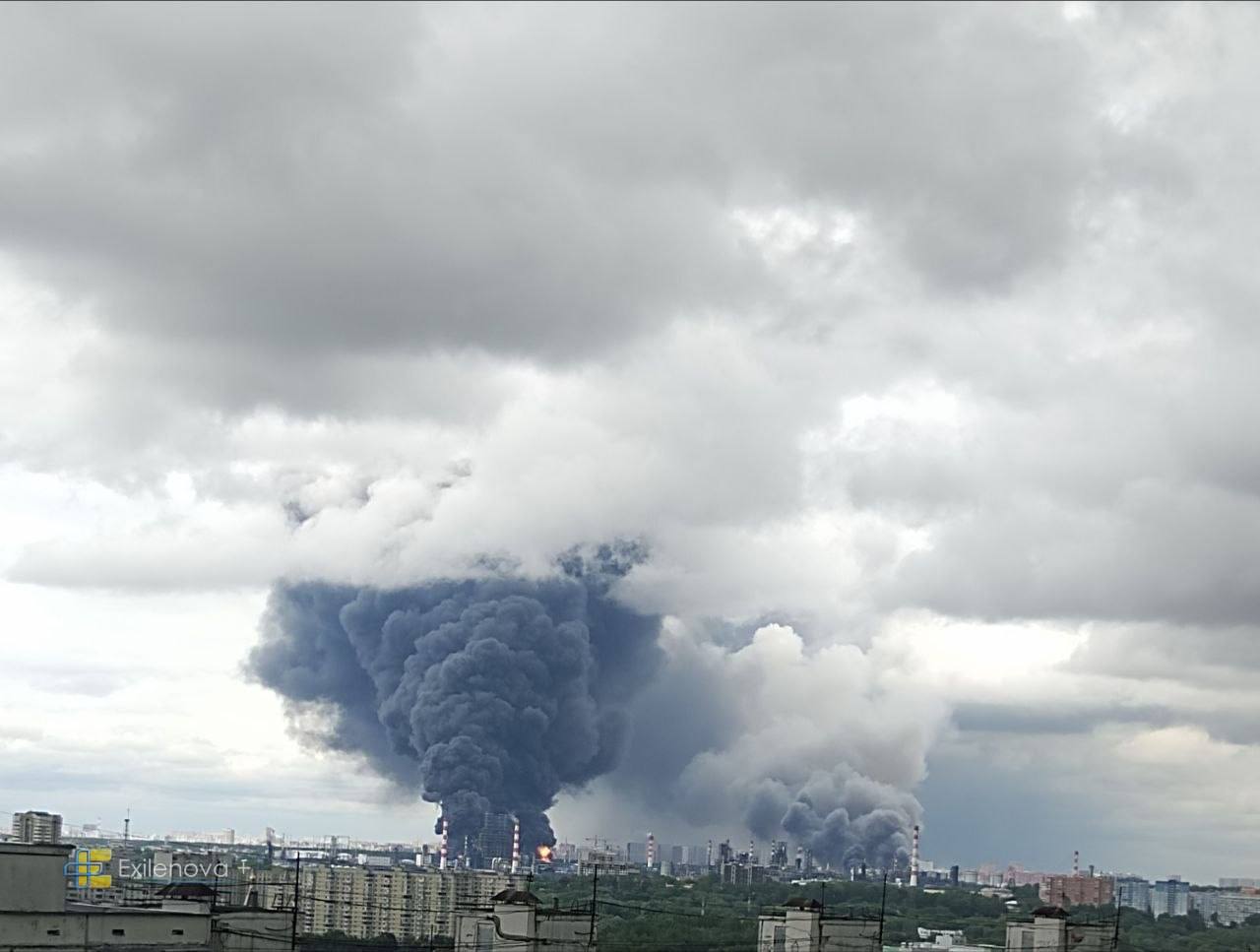 Російські телеканали проігнорували масовану атаку на Москву