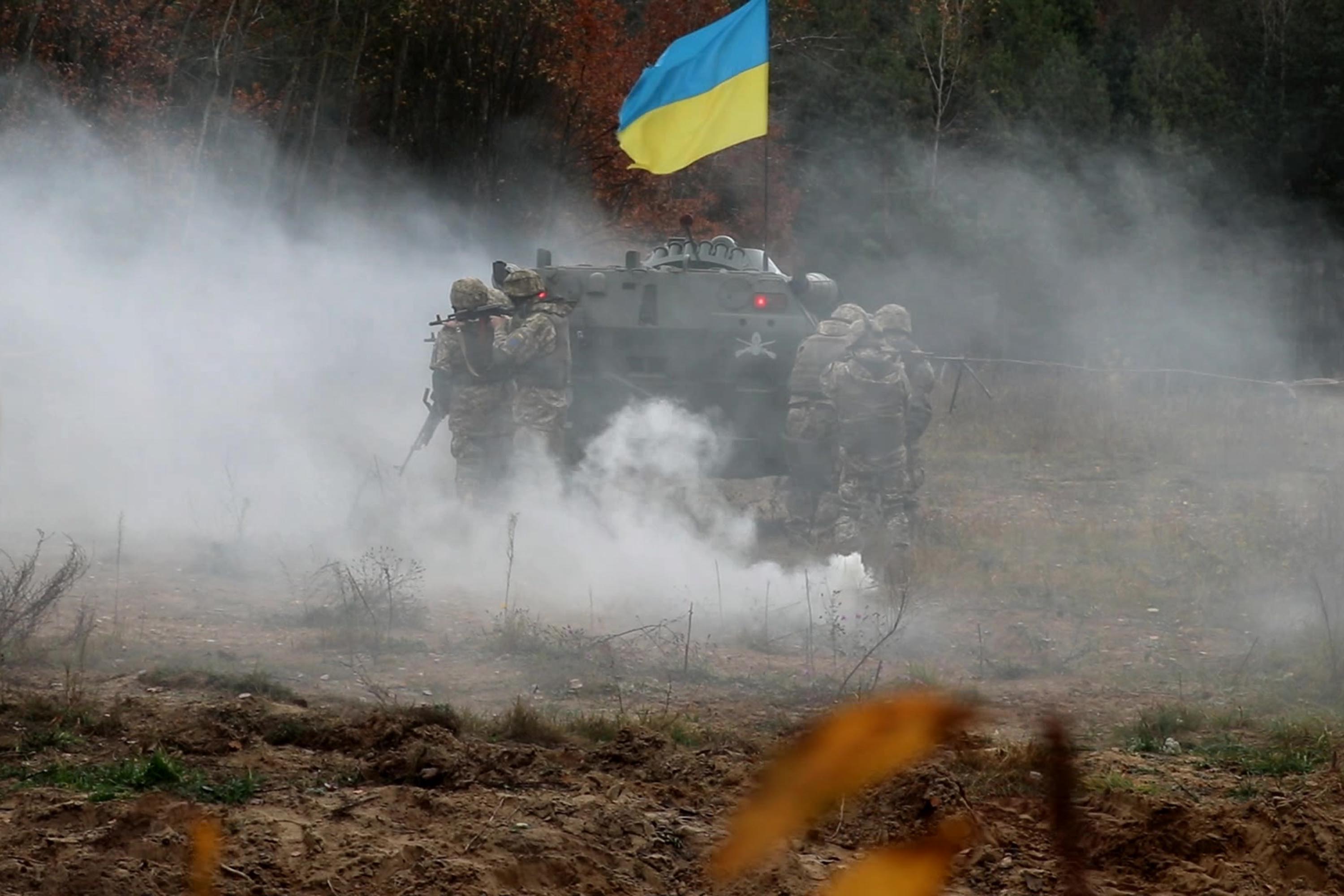Украинцы отступают. 128 Горно штурмовая бригада ВСУ. ВСУ Украины на Донбассе.