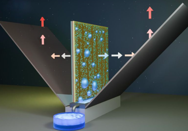 Приодолели гравитацию: новые солнечные батарее сами охлаждают и увлажняют себя
