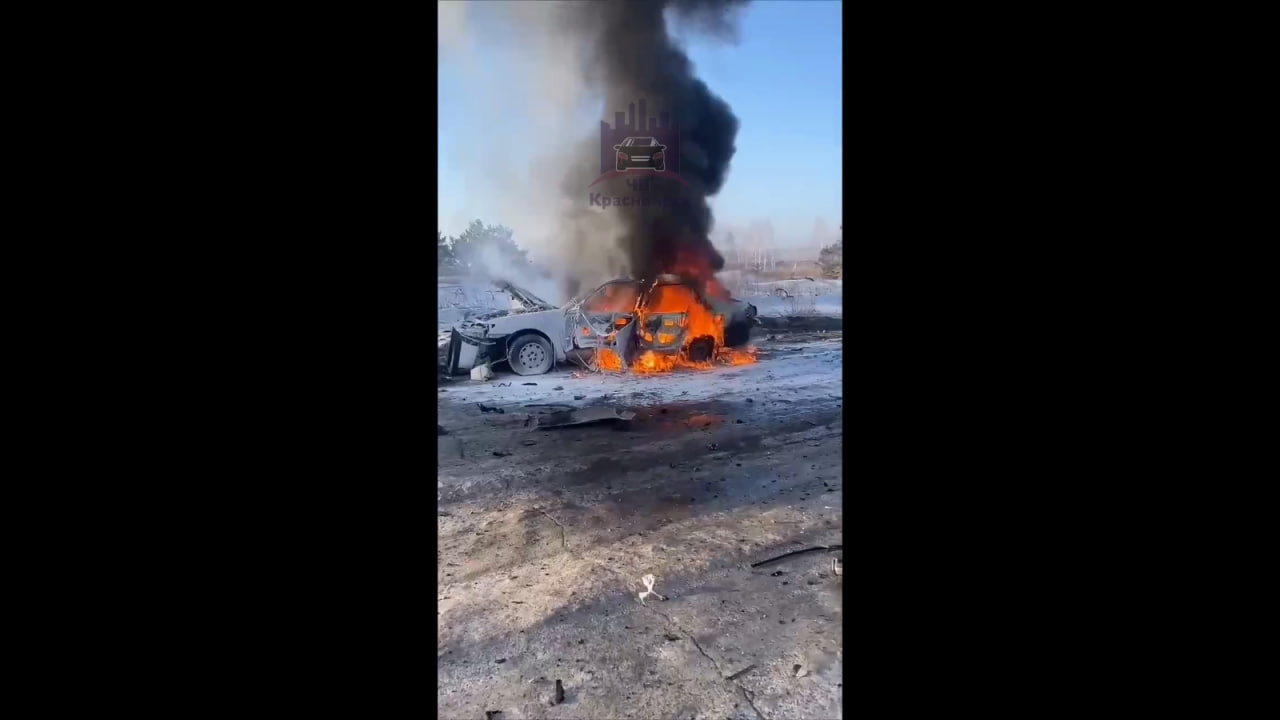 В Красноярске в авто взорвали 