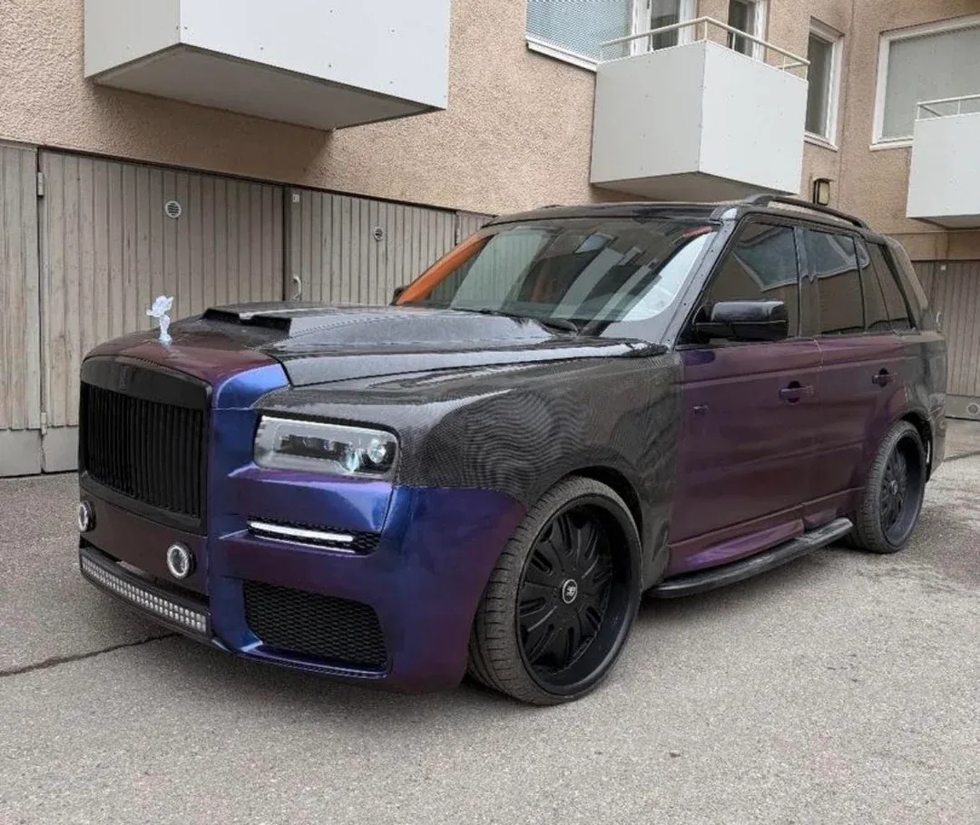 Тюнінг по-скандинавськи: старий Range Rover схрестили з Rolls-Royce (фото)