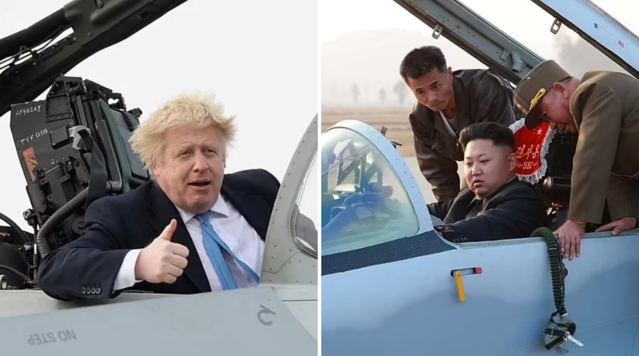 Борис Джонсон и Ким Чен Ын: журналисты нашли забавное сходство фотосюжетов двух политиков