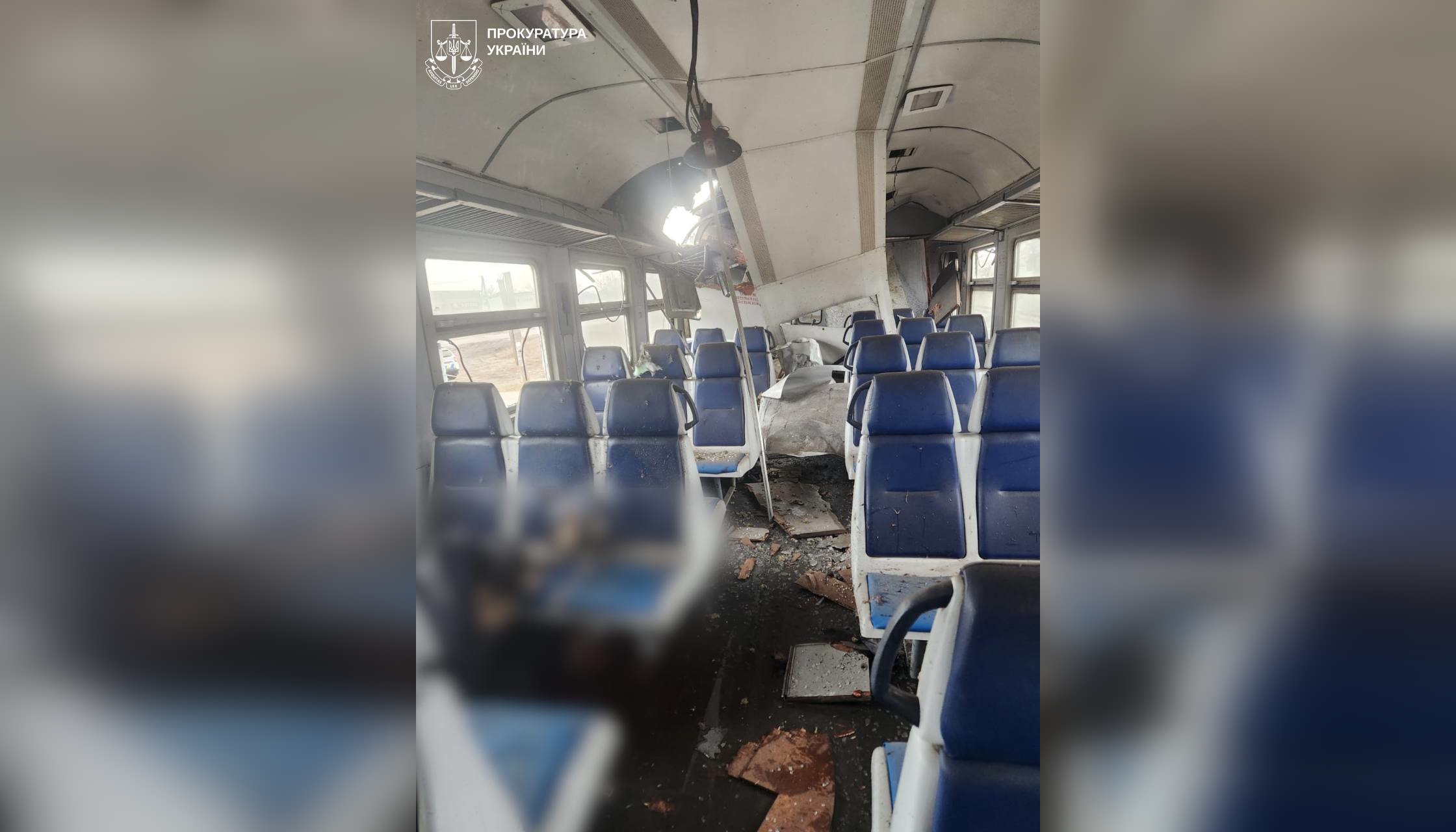 На Харківщині ЗС РФ атакувала електричку FPV-дроном: є загиблий