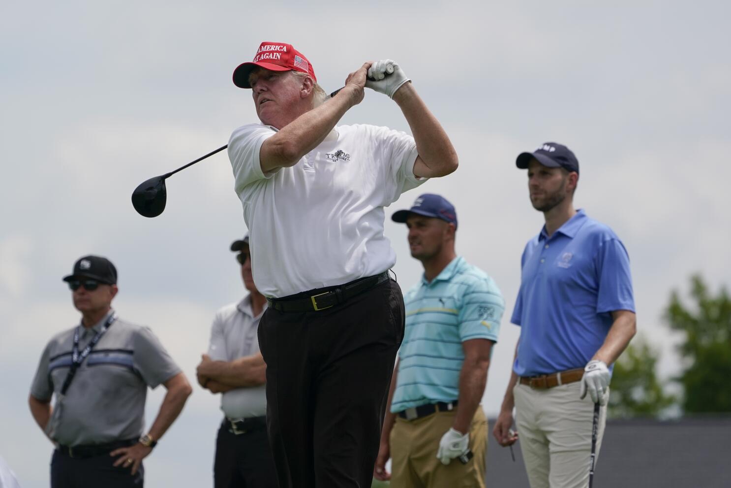 Donald Trump se je udeležil finala US Open, Alcaraz navdušen