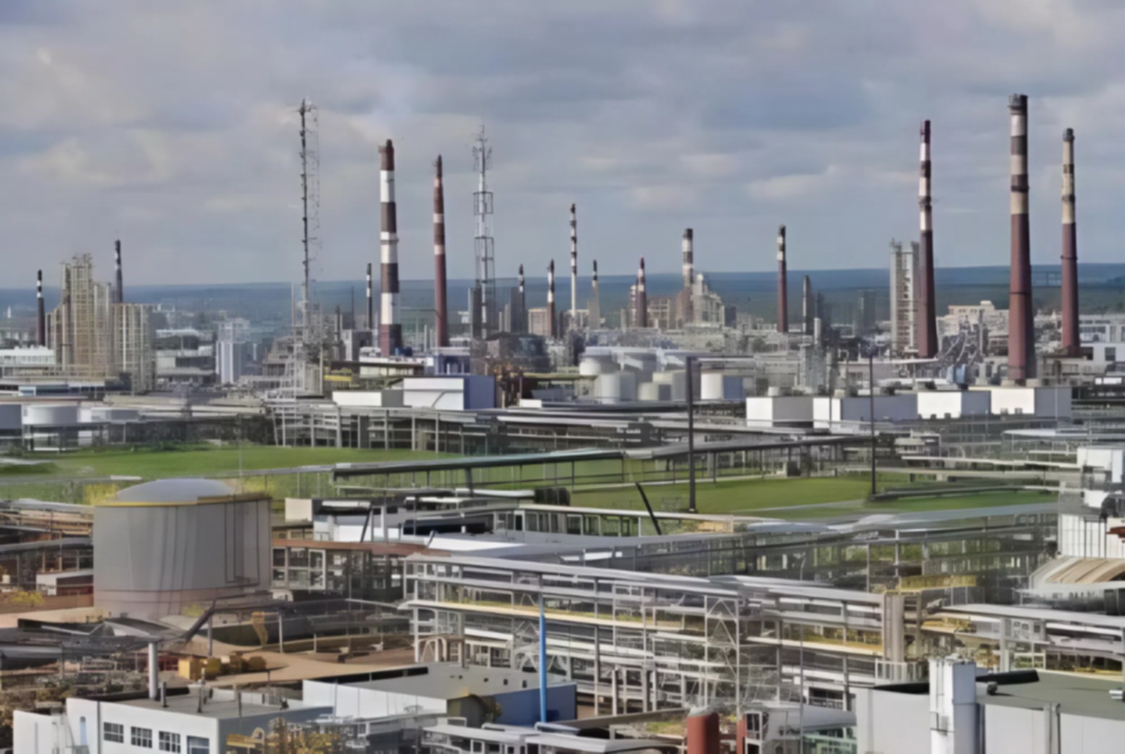 Ще одне влучання біля Усть-Луги: горить половина Кіриського НПЗ після атаки БпЛА (фото)