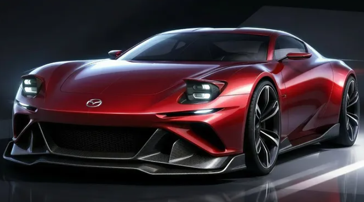 Автомобіль майбутнього: віртуальний художник представив концепт Mazda RX-7 (фото)