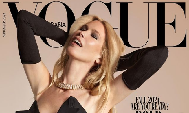 54-летняя Клаудия Шиффер украсила обложку Vogue Arabia (фото)