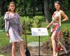 Красотки с лопатами. Участницы конкурса "Мисс Украина" высадили аллею