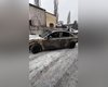 В Киеве Audi, разбитая "Шахедом", завелась и поехала (видео)