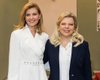 Елена Зеленская в белоснежном образе принимала в гостях Сару Нетаньяху