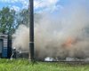 Эвакуировали 40 человек: в Черкасской области на ходу загорелась электричка (фото)