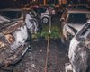 На автостоянке в Киеве сожгли шесть автомобилей