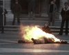Начали самосожжение: россиянин поджег себя возле военкомата в Петербурге (фото)