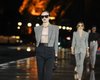 Широкие плечи и глубокие декольте: главные тренды 2022 с показа Saint Laurent на Неделе моды