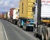 Новые таможенные правила спровоцировали пробку на границе с Россией