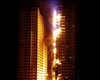В ОАЭ пылает жилой небоскреб высотой более 100 м
