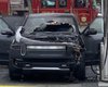 В США электрический пикап Rivian R1T загорелся и взорвался во время зарядки (фото)
