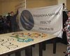 В Севастополе выложили из суши логотип Евро-2012