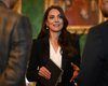 Кейт Миддлтон в черном пиджаке за 1500 долларов встретилась с учеными в Виндзоре