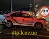 В Киеве пьяный водитель врезался в машину патрульных, есть пострадавшие (фото)