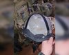 Выглядят современно, а внутри ржавые: пограничники показали шлемы россиян под Бахмутом (видео)