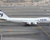 У иранского Boeing на лету отвалился двигатель