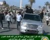 Каддафи на автомобиле задавил своего сторонника (видео)