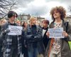 "Геть Фаріон": у Львові студенти вийшли на мітинг та вимагають відставки викладачки (відео)