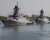 Дроны достали носитель "Калибров" в Каспийском море: есть кадры попадания по базе ВС РФ (видео)