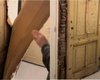 Пара знайшла таємничі двері за стіною та була шокована тим, що чекало всередині (відео)