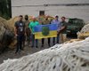 ОО "Фундація Течія" Олега Крота обеспечила фронт 2 тонами антидроновых сеток для защиты украинских бойцов
