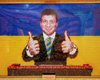 Петербургские художники сложили портрет Зеленского из конфет