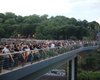 По ком трещит мост. Как киевляне и гости города встретили открытие новой достопримечательности столицы