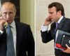 Путин и Макрон обговорили по телефону вопрос разведения сил на Донбассе