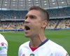 Футболист УПЛ эмоционально исполнил гимн Украины (видео)