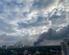 ЗС РФ атакували Київ ракетами і дронами: одна людина загинула, столиця в диму (фото, відео)