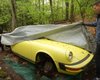 Коллекционный спорткар Porsche 70-х простоял 20 лет под открытым небом (видео)