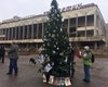 В Припяти впервые с 1986 года установили елку