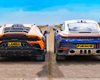 Внедорожные суперкары Lamborghini и Porsche сравнили в заезде по прямой (видео)