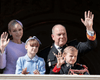 Королевская семья Монако появилась на публике в полном составе (фото)