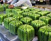 На рынках Европы появятся квадратные арбузы